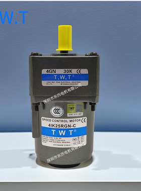TWT厦门东炜庭电机4IK25RGN-C减速机4GN30K T.W.T马达齿箱MOTOR