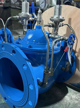 DN1000大口径GA6600-10Q水击泄放阀球墨铸铁法兰连接式质保一年