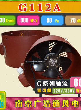 G系列变频电机风机 G112A变频调速风机 变频电机马达专用冷却风机
