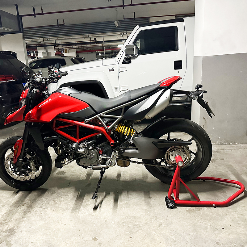 摩托起车架单摇臂升仕310/ktm 1290 gt/r车型停车展示架维修保养