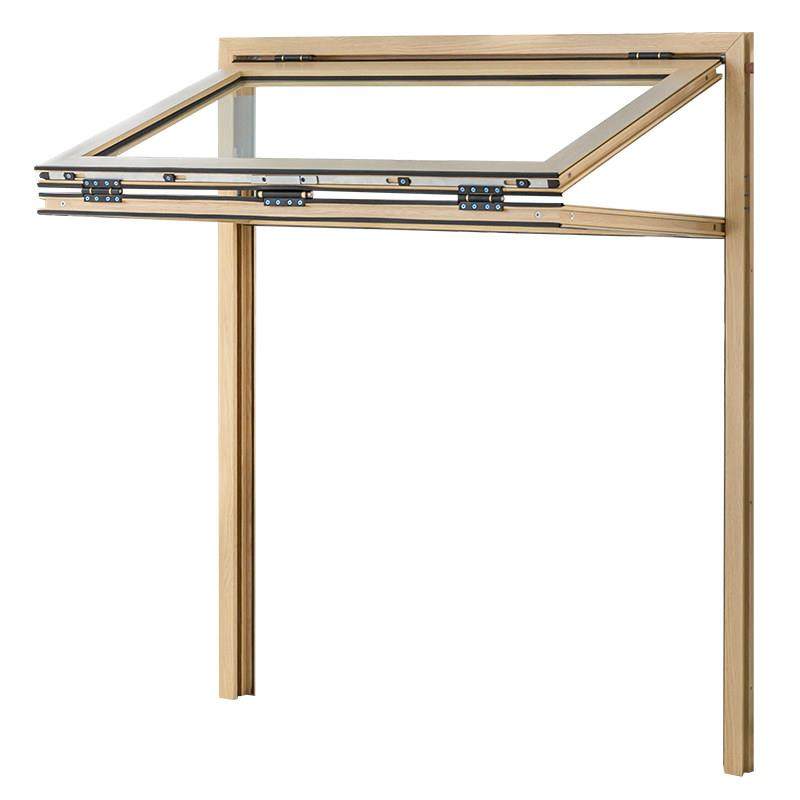 铝合金折叠窗户网红咖啡店铺木纹上翻折叠窗上下折叠窗定制黄木纹,全屋定制,铝合金窗,淘宝优惠券,粉丝福利购,淘宝优惠卷