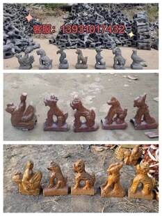 古建屋脊兽五脊六兽正吻宝鼎戏珠青瓦琉璃瓦劲爆如潮