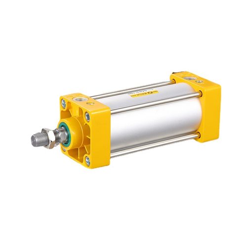 【星浙气动】气缸 SC标准气缸  带阀提升缸 加长螺纹杆法兰缸