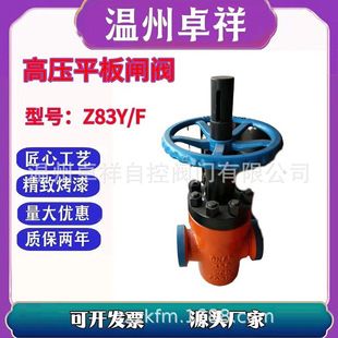 Z43Y 电站高压平板闸阀 油田专用阀 高压平板闸阀