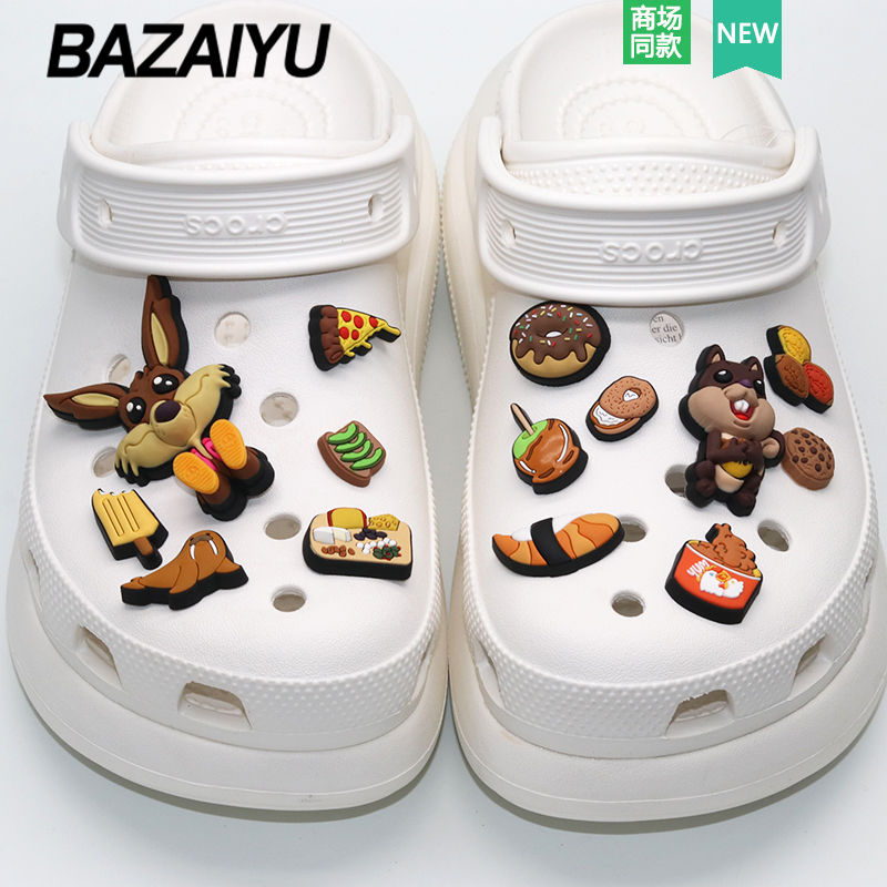 crocs鞋花洞洞鞋配饰cross装饰