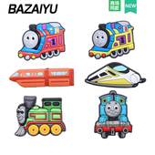 装 巴仔鱼洞洞鞋 扣配饰鞋 花卡骆驰鞋 饰品智必星DIY配托马斯火车 鞋