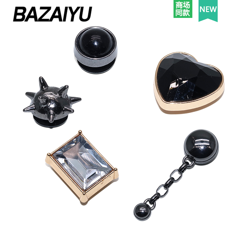 洞洞鞋扣配件智必星金属星爆珍珠