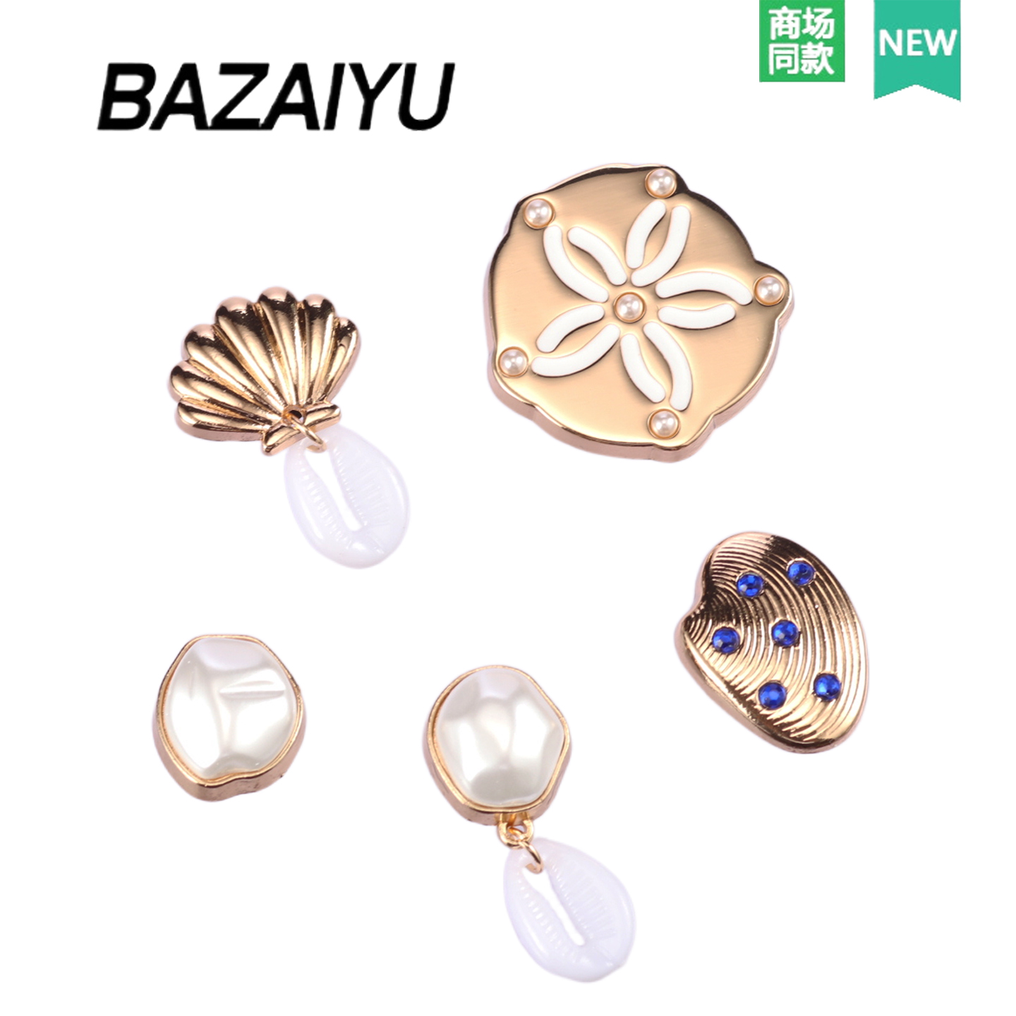新款洞洞鞋配饰潮流百搭款鞋饰品