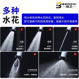 速发Ta快agi洗车 接k洗车店增压喷头 洗车水枪式