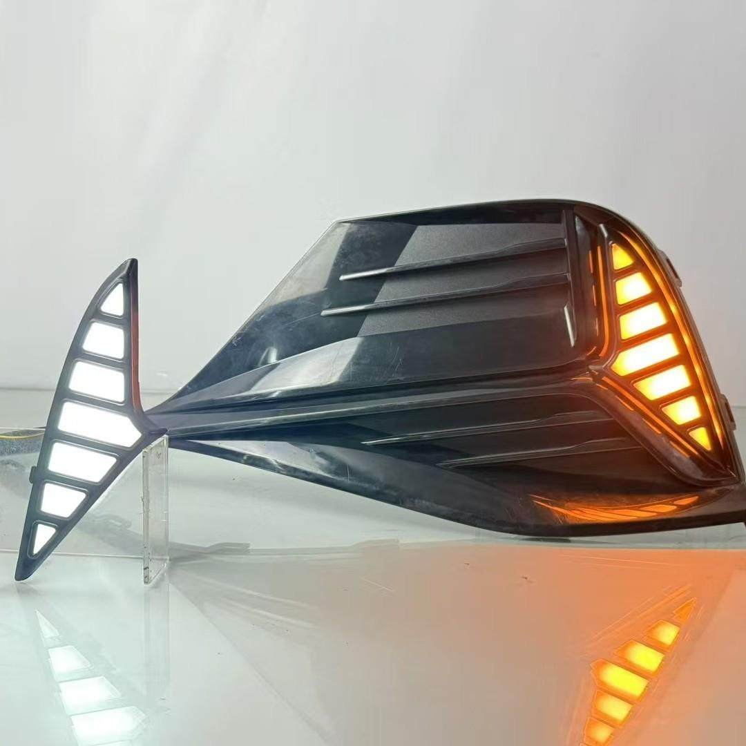 适用于23-24款比亚迪E2日行灯BYDE2专用改装LED日间行车灯雾灯