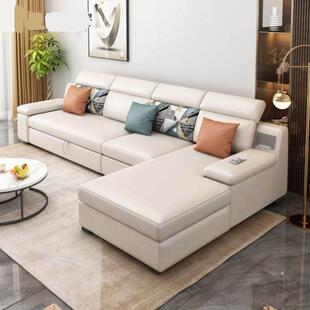 沙发床小户型折叠两用客厅多功能贵妃储物科技布2022年简约网红