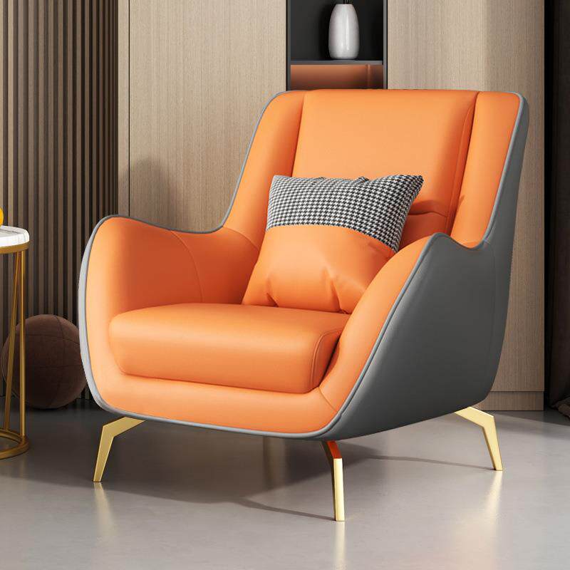 北欧轻奢小户型懒人沙发椅客厅简约阳台休闲椅网红款乳胶单人椅