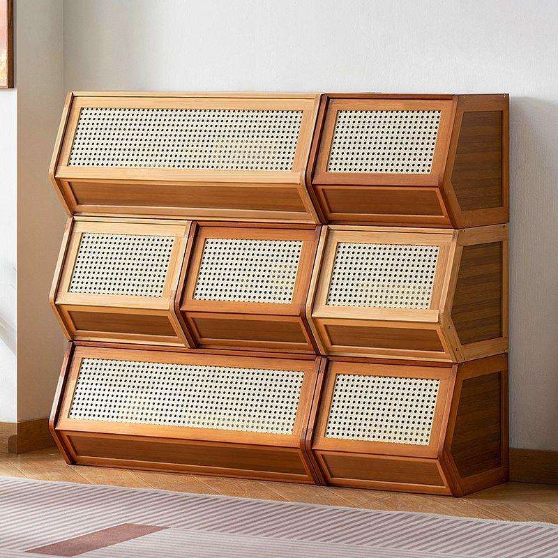 斗柜储物柜一体靠墙落地五斗柜置物柜客厅家用卧室收纳柜子小户型