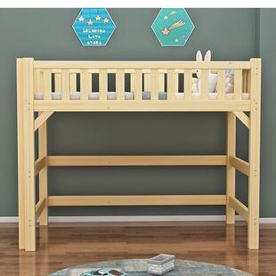 全实木儿童成人高低床上床下桌小户型多功能单上层高架床梯柜家用