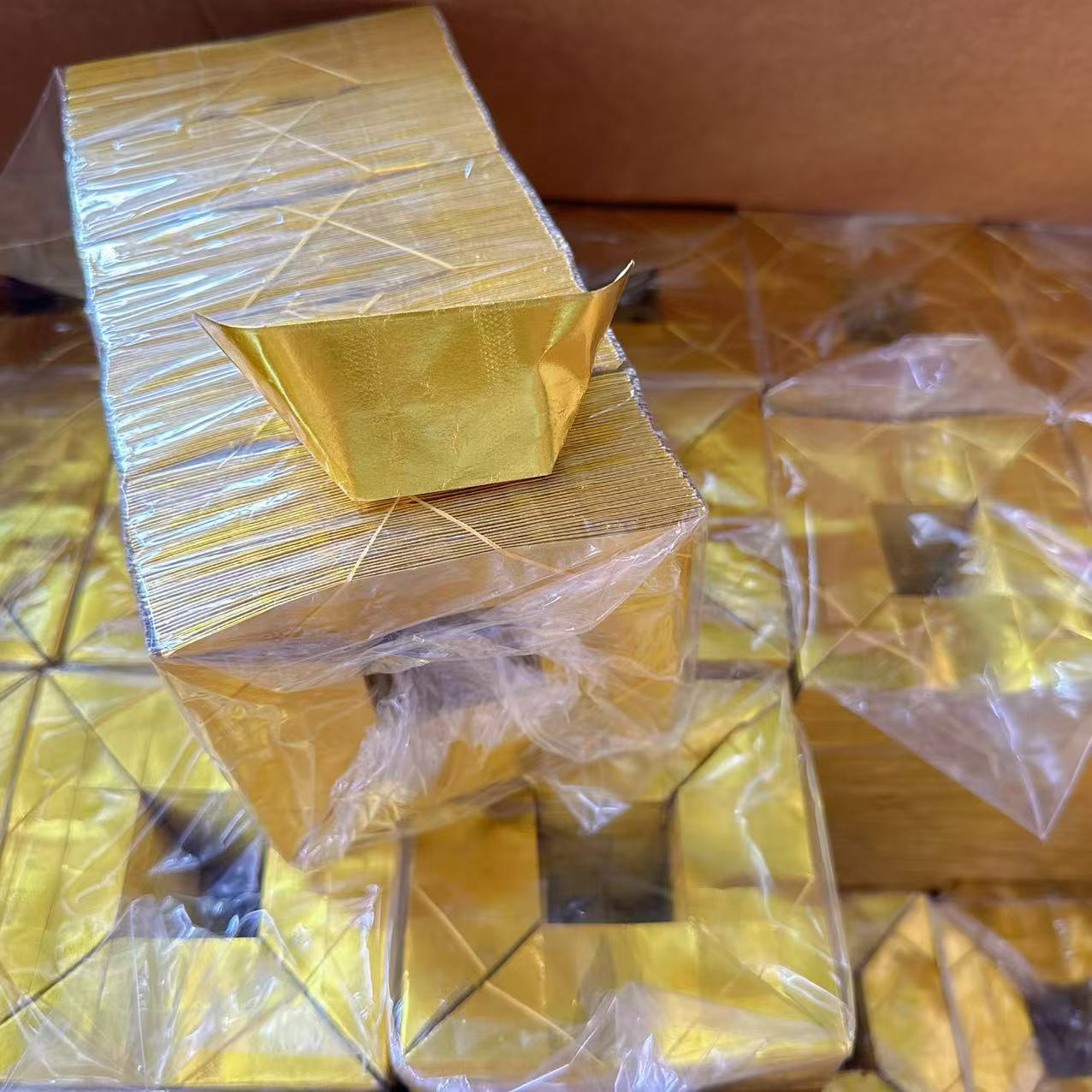 金银元宝铝箔纸半成品批发