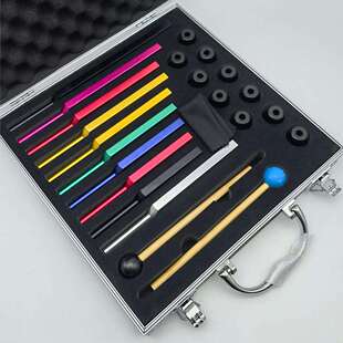 10支组套装铝合金音叉174HZ528HZ音叉963HZ432HZ音叉配套底座