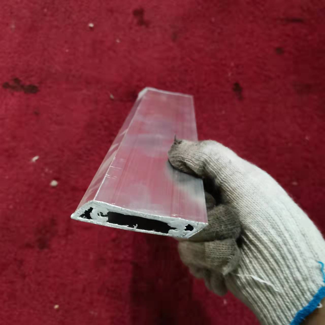 厂家铝管(一根6米) 铁艺门 阳台护栏铝配件 铝管使用方便