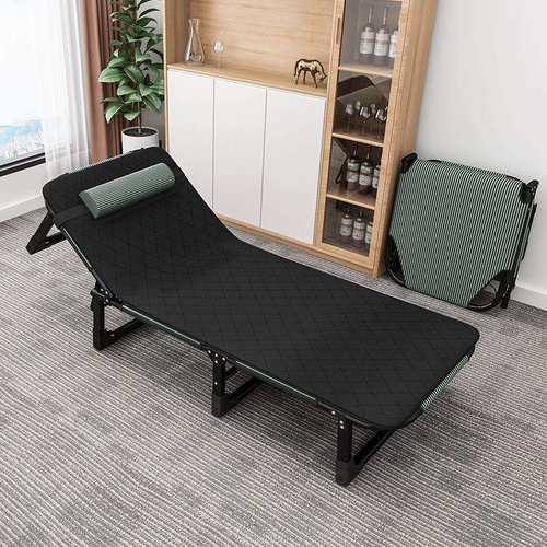 折叠床成人办公室午休简易家用多功能单人躺椅户外便携行军床