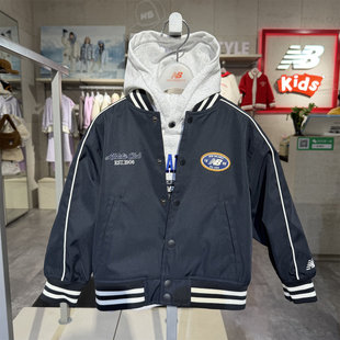 NEW BALANCE NB26春新款男童女童儿童保暖棒球服夹克外套7AG1E013