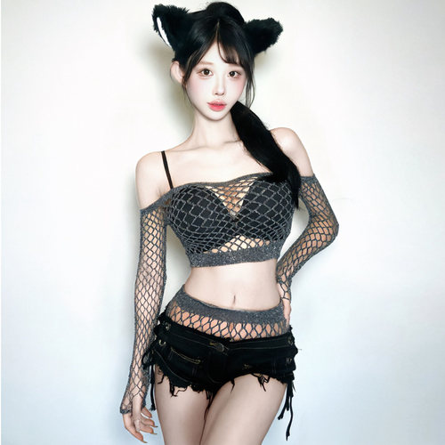 酒吧夜场性感DS领女舞台装