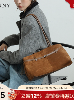 【新年礼物】Oinny小众复古磨砂设计感通勤托特包单肩女包6507