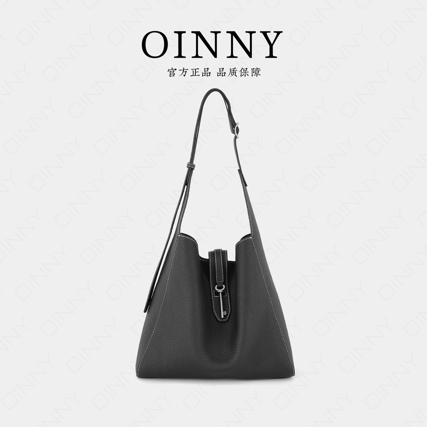 【秋冬新款】Oinny小众通勤气质高级慵懒风水桶包单肩女包6521