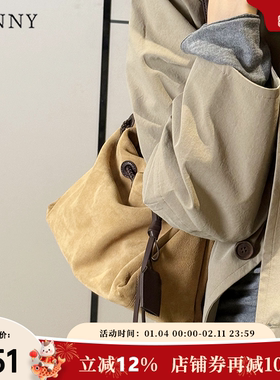 【新年礼物】Oinny2025高级美拉德复古休闲百搭通勤托特女包8862