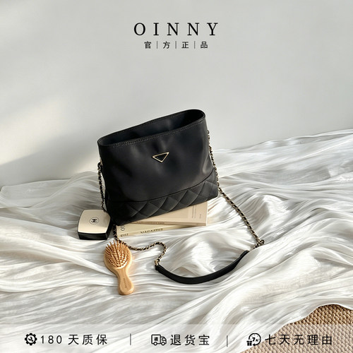 【早春上新】Oinny斜挎包新款女包链条包爆款小包包黑色包包6922