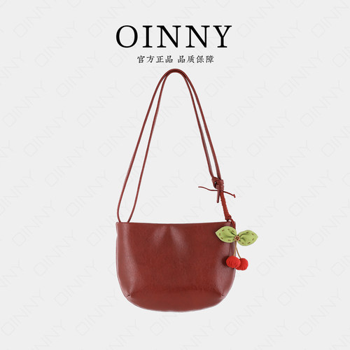 【秋冬新款】Oinny现货质感小众休闲个性时尚感复古马鞍女包8828