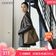 Oinny休闲通勤大容量松弛小众高级托特包女包7262 38节礼物