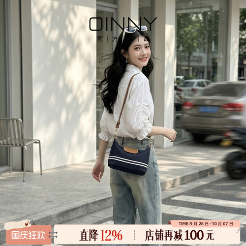 OINNY帆布托特包韩系通勤穿搭