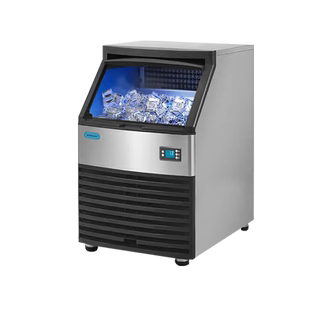 荣事达制冰机商用全自动小型奶茶店冰粒机大型做方块冰制造一体机