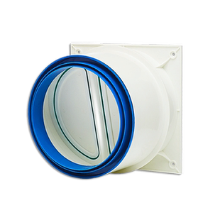 烟道止逆阀厨房专用抽油烟机配件单向阀排烟管止回阀防烟宝