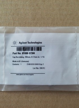 01090－87304不锈钢毛细管