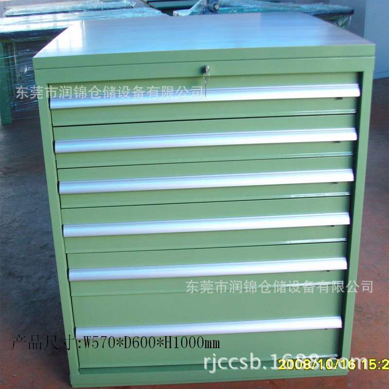 单门移动工具螺丝柜工位器具物料柜储物工具柜耐用抽屉式防尘锁扣