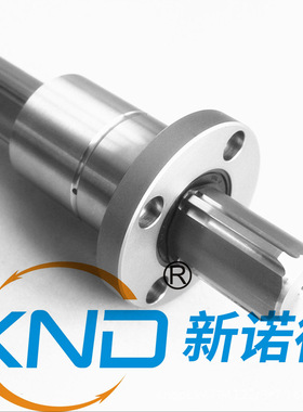 GJF凸缘式滚动花键副/GJF型法兰安装三角形滚珠花键传动丝杆工厂