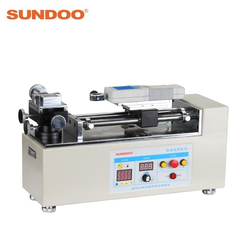 供应山度仪器 SJX-500H 数显卧式推拉力计 卧式测试机台 数显调速