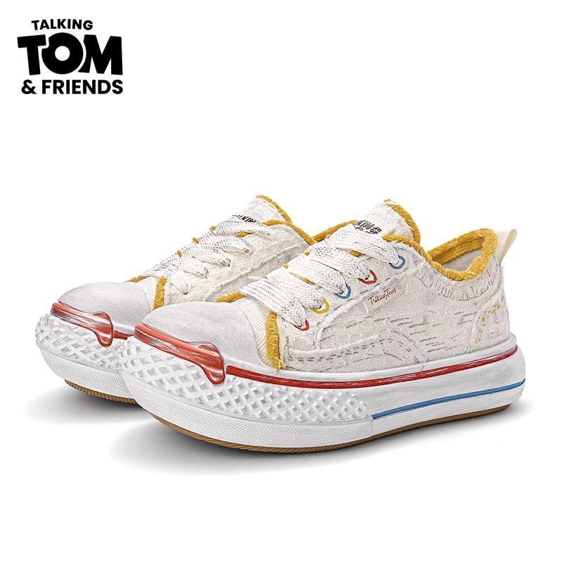 汤姆猫情侣款透气休闲板鞋