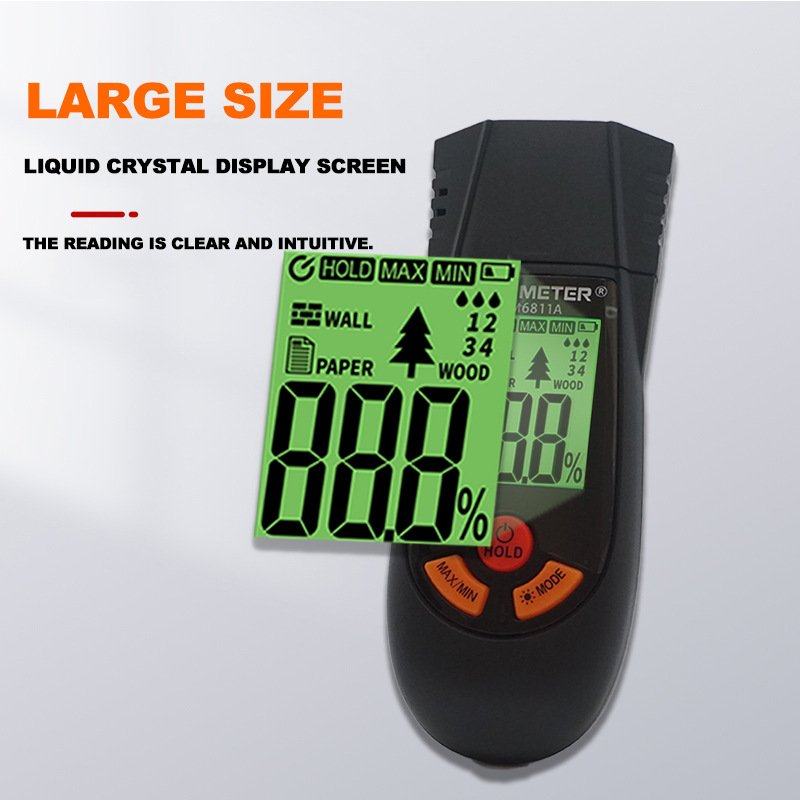 华谊PM6811A木材墙体纸质含水率测试仪数显高精度水分测试仪测湿,五金/工具,转速表,淘宝优惠券,粉丝福利购,淘宝优惠卷