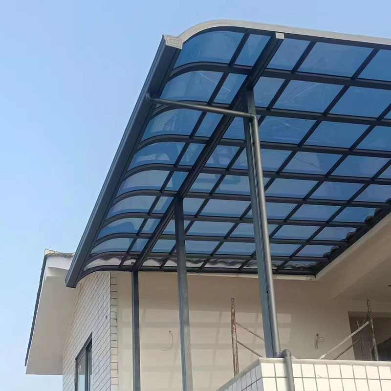 极速厂促厂促促雨门窗挡遮雨棚屋棚贵阳H庭院露台楼顶板檐风雨棚