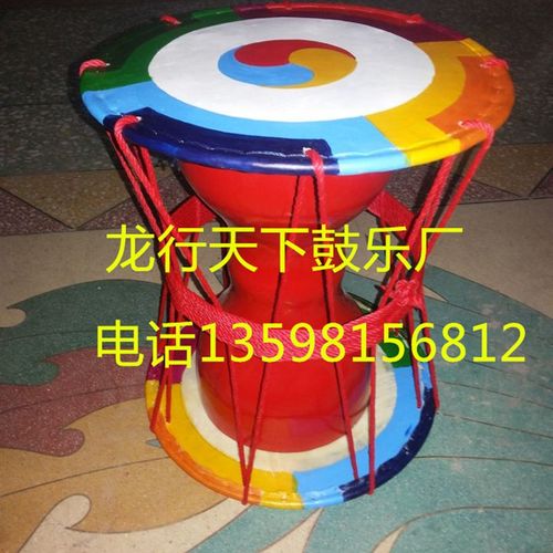极速厂家甩卖成人朝鲜长鼓 拉绳长鼓韩J国鼓牛皮演出鼓儿童长鼓送