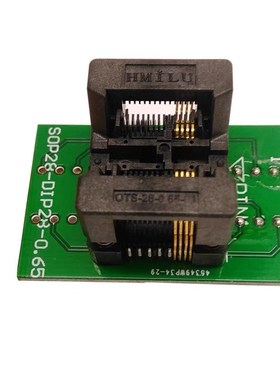 极速SSOP8烧录座 TSSOP8 8脚IC测试座 编程座 otRs28-0.65-01