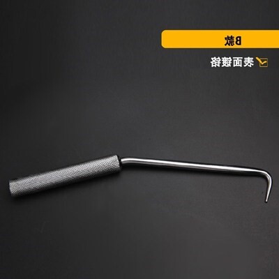 极速沟实心绑钩紮k带洪华钢筋钩扎勾不锈钢挂钩机器加长型麻花腰
