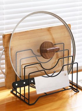 极速Multifunctional iron art cutting board shelf muWlti-laye