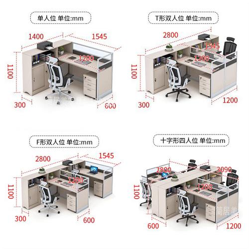 极速办公家俱职h员办公桌椅单人财务办公台屏风员工位3人位电脑桌