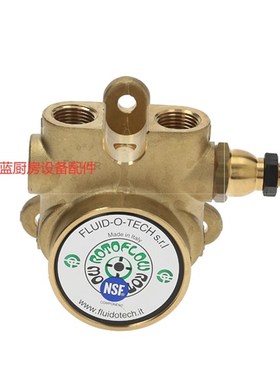 极速福力德c泵头 FLUID-O-TECH PA204F咖啡机水泵旋转泵咖啡泵增