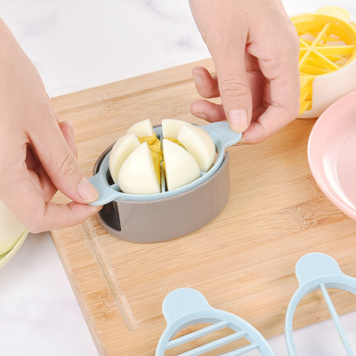 极速Multifunctional plastic egg cutter, egg opener,W egg div