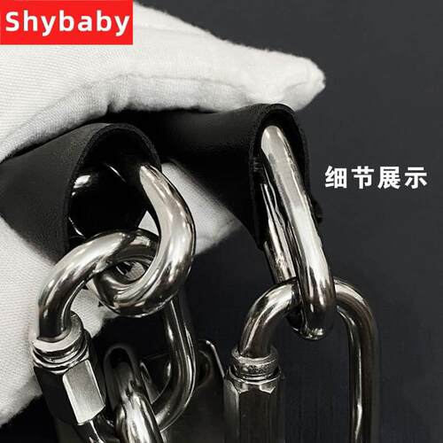 新品格防倒链 地弹门防坠链防掉链玻璃门防倒塌广场T大门安全链30