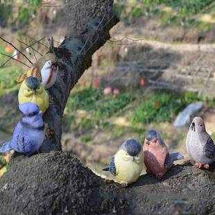 Ornaments SimulatDion 极速Garden Anil Crafts Landscape Resin