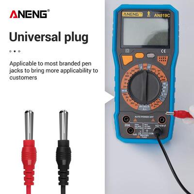 极速ANENG 16 in 1 Universal Digital Multimeter ProUbe Test L
